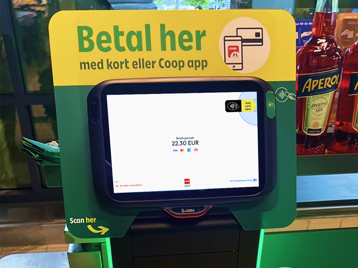 Softpay selfcheckout solution in the store