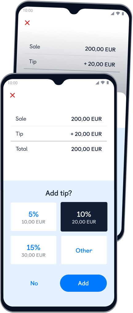 Softpay Tipping UI